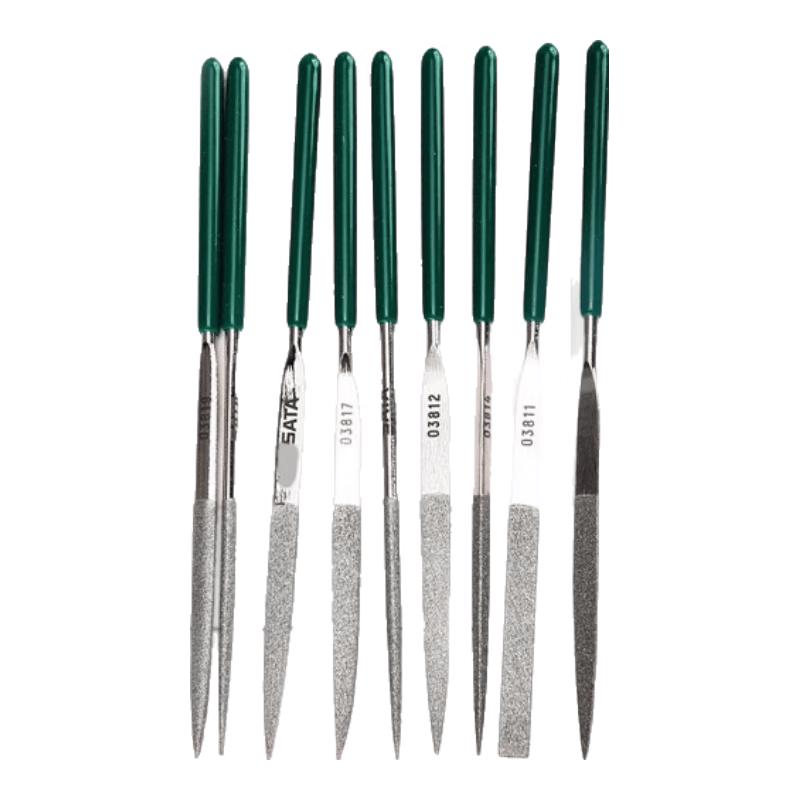 SATA 10-Piece Diamond Needle File Set