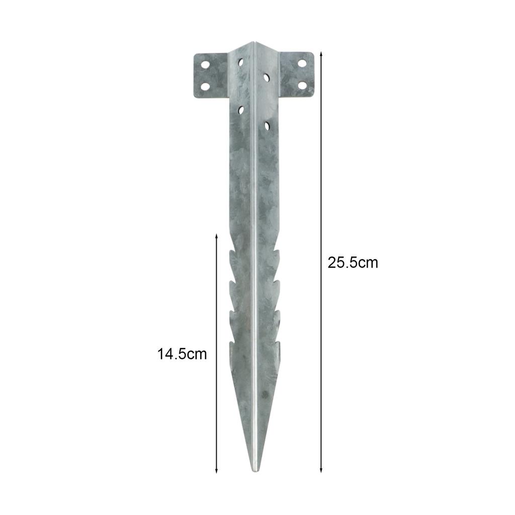 10/20pcs Railway Sleeper Brackets Metal Heavy-duty Sleeper Stakes Brackets For Garden Raised Beds & Pathway Accessories