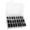 740Pcs O Ring Kits ?40 Fahrenheit  To 248 Fahrenheit  Good Sealing Wear Resistance Waterproof Rubber Sealing Ring