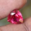 EXCELLENT Trillion Cut 6 Ct CERTIFIED Natural Red Ruby Loose Gemstone