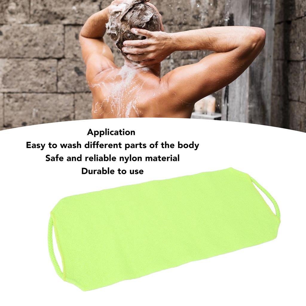 Nylon Badehandtuch Peeling Elastisch Verdicken Lang Nylon Waschlappen Handtuch für Dusche