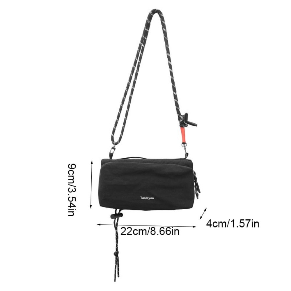 Korean Style Oxford Cloth Crossbody Bag Multi-layered Water Bottle Bag Single Shoulder Bag  Men