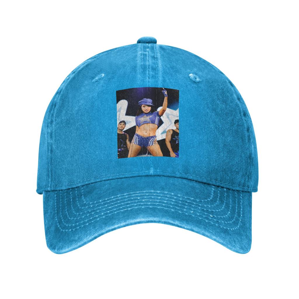 Singer Emilia Mernes Cover Emilia Mp3 Denim Cap Casual Baseball Caps Adjustable Hat Summer Unisex Baseball Hats