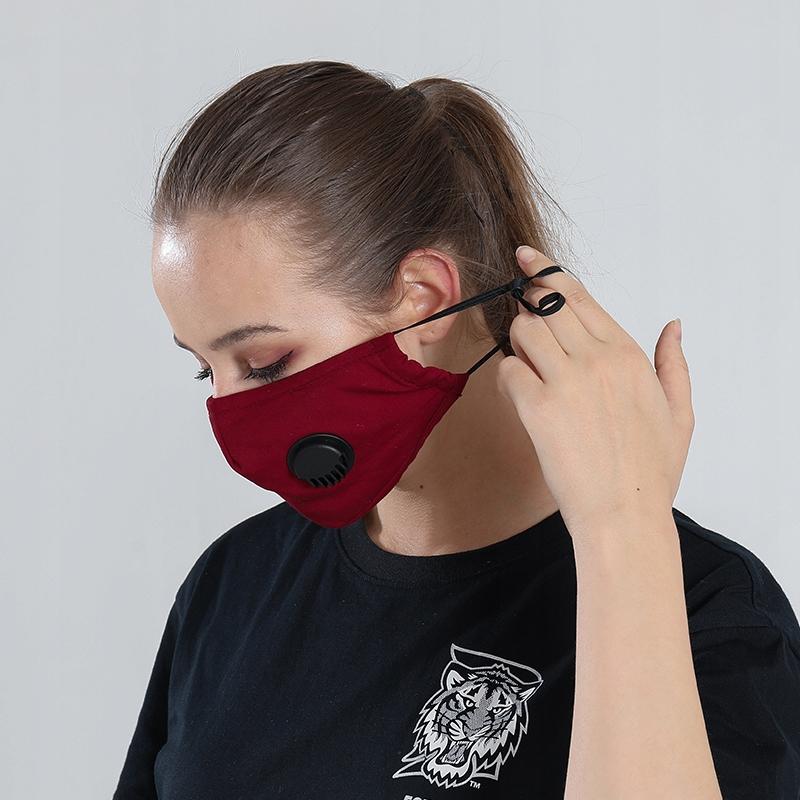 Set Reusable Mask + 6X Pm 2.5 Carbon Filter