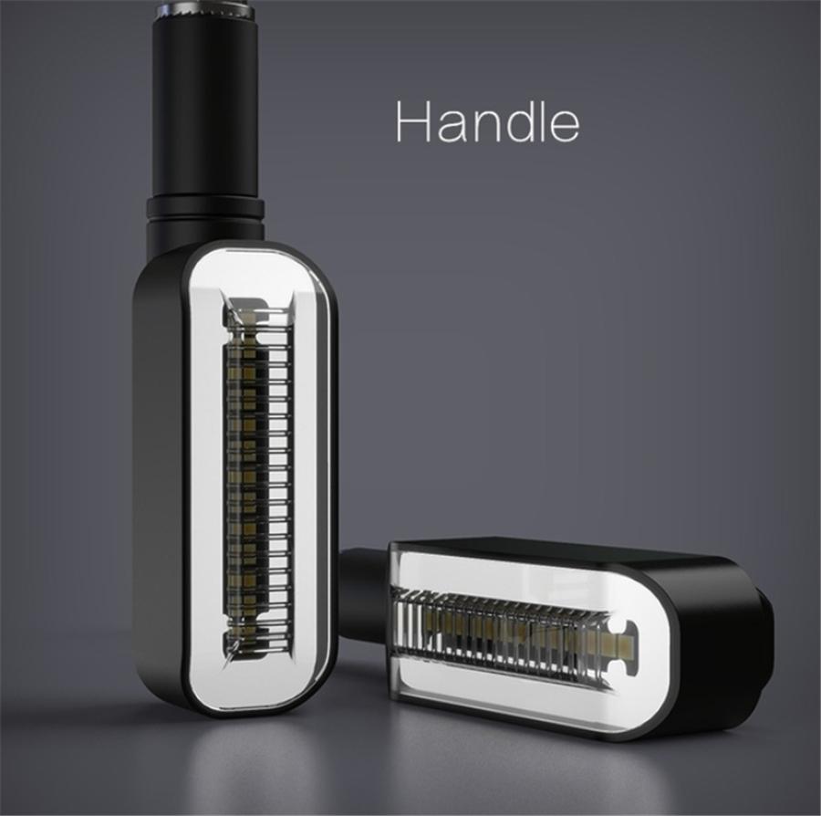 Universal Motorcycle Turn Signals Light Tail Lamp M10 Brake 12V 10mm 4Pcs LED