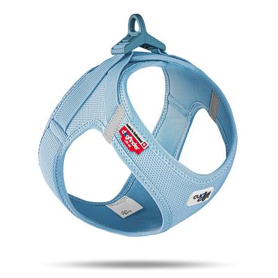 Curli Best Air Mesh Harness Clasp, Sky Blue, Size 2XS