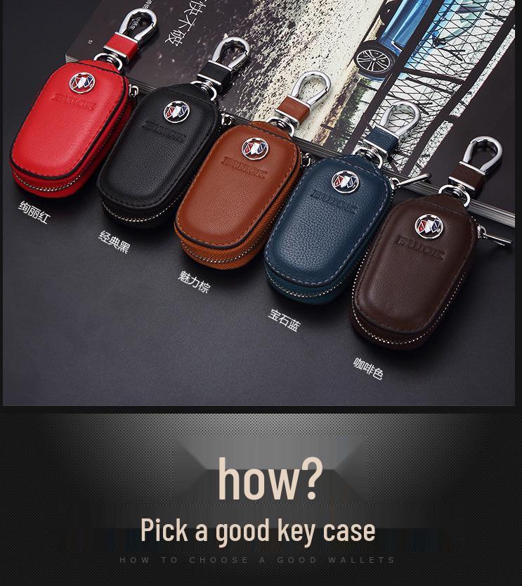 Rainbow Car Logo Key Holder for Men & Women - Key Bag Cover