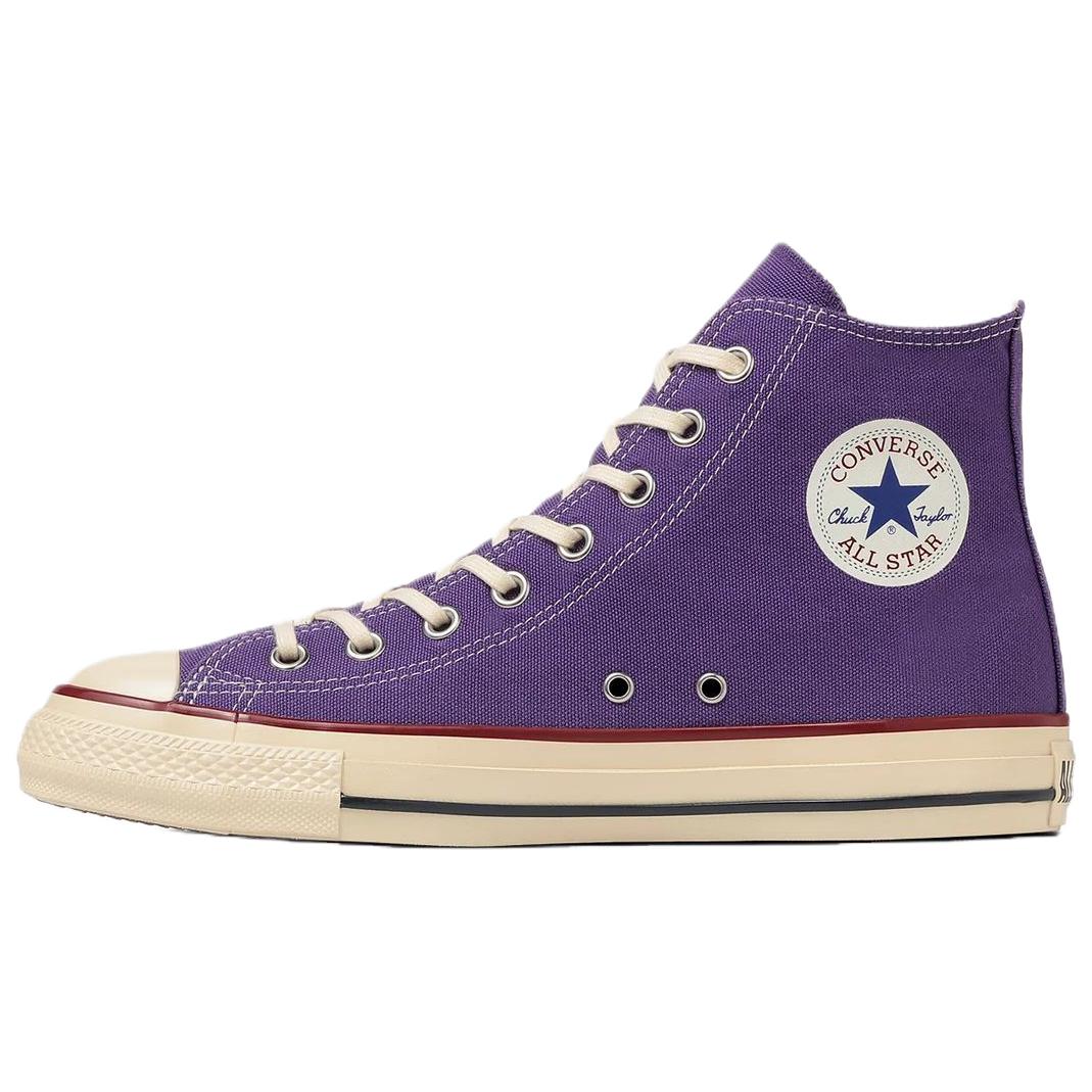 Converse All Star Aged High top Canvas Shoes Unisex Purple 31317061 38