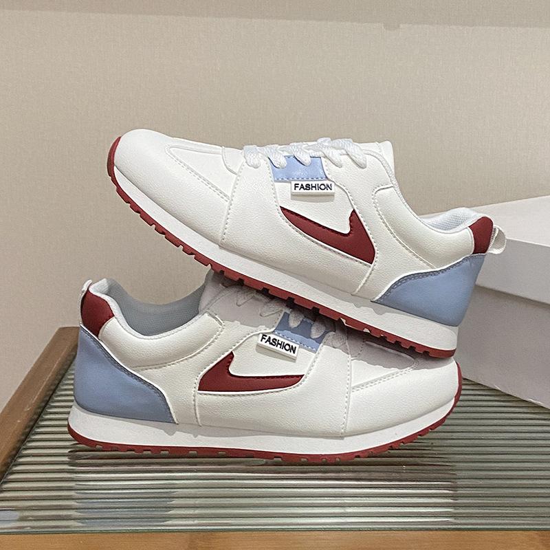 2025 Little White Shoes Women's Spring New Korean Version Ins Female Students' Leisure Sports Versatile Board Shoes Street Shot LF902