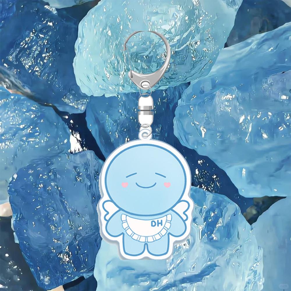 KPOP SUPER JUNIOR Acrylic Keychain 20th Anniversary Car Door Keyring Leeteuk Heechul Yesung Shindong Bag Accessories Fans Gift