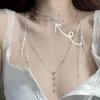 Elegante Catena da Corpo Clavicola - Gioiello Sexy e di Alta Gamma per un Look da Ragazza Hot