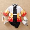 Costume de Cosplay Demon Slayer, vêtements pour bébés, barboteuse de dessin animé pour enfants, garçons et filles, tapis de noël d'halloween, vêtements de Cosplay pour nourrissons, combinaison pour bébé