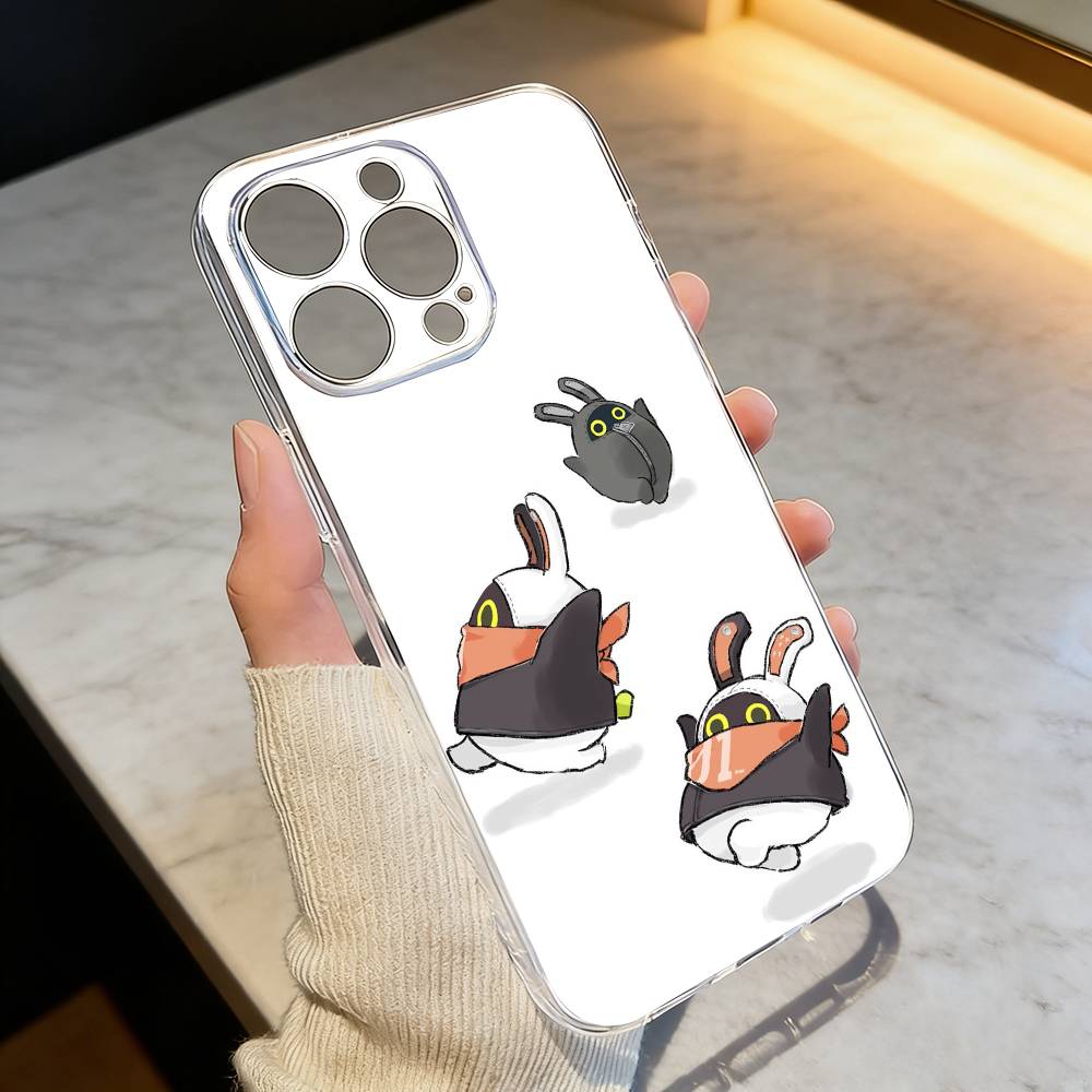 

Bangboo Zenless Zone Z-zero Phone Case Transparent Silicone Soft For iPhone 17 16 15 14 13 12 11 Mini Pro Max Plus iPhone16plus