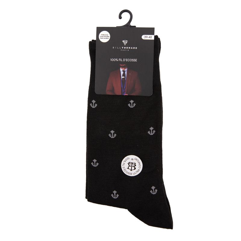 Men's Fancy Lisle Sock BILL TORNADE