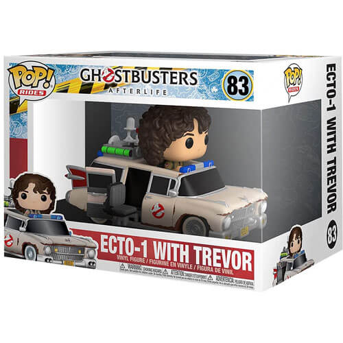 Ghostbusters Afterlife Ecto-1 mit Trevor Pop! Fahrt