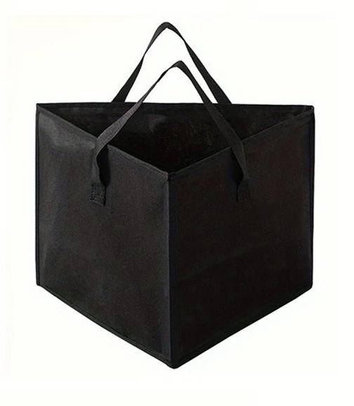 1pc New Fabric Triangle Storage Bags for Hangers, Closet Organizer, Space-Saving with Handles, Suitable for Closets