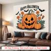 Party Backdrop Halloween Flat Pumpkin Celebration Photo Booth Party Decor