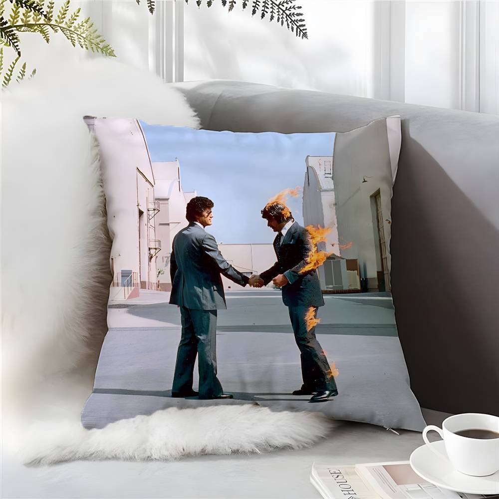 Sängerin Love P-Pink Band F-Floyd-MT Kissenbezug Komfort Sofabett Seidig Elegant Unsichtbarer Reißverschluss Kissenbezug