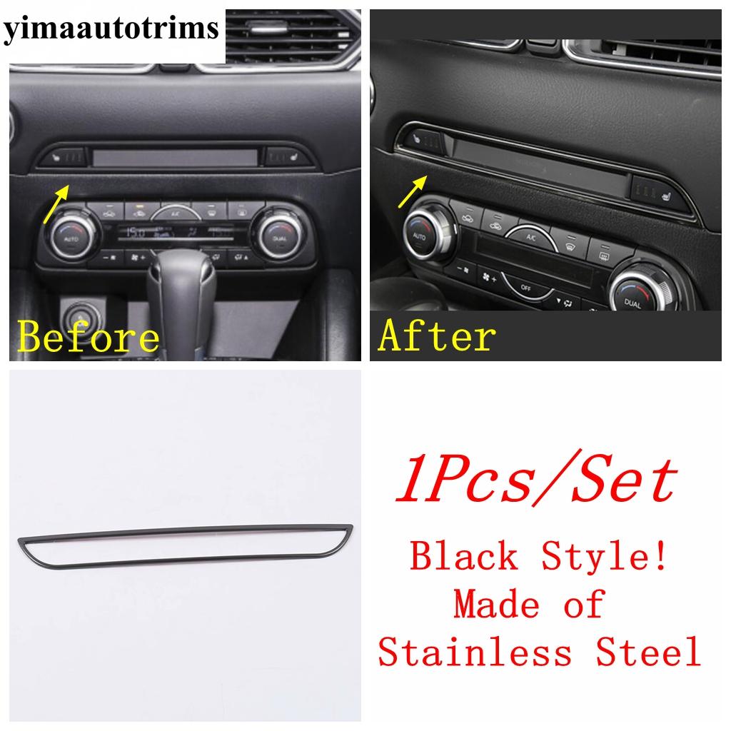 Car CD Panel / Glove Box / Window Lift / Handle Bowl / Rear Box Air Outelt Cover Trim Accessories For Mazda CX-5 CX5 2017 - 2024