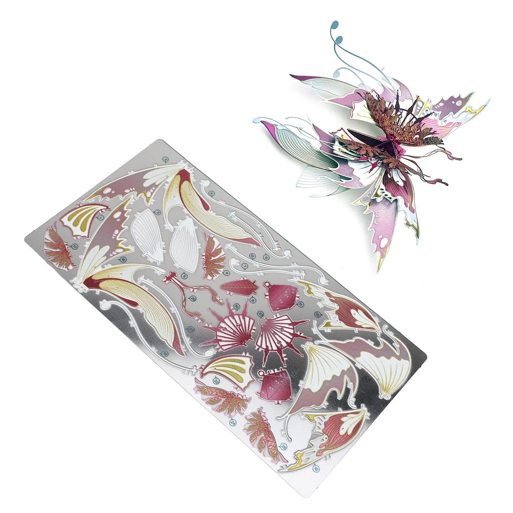 3D Metal Puzzle for Teens and Adults Flying Animal Model Stainless Steel Assembly Toy Family Enterta