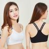 Summer English Alphabet Seamless Chest Wrap Sports Tube Top with Massage Chest Pad Sexy Off-the-shoulder Back Anti-light Vest