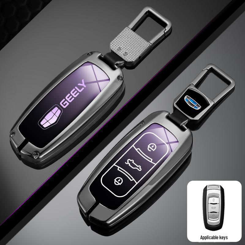 Compatible Key Cover for Geely Xingyue L, Xingrui, 4th Gen Dihao, Boyue, Binyue, Icon, Vision, and X6 Cars