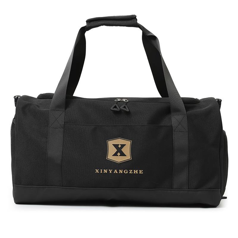 Geniş Unisex Seyahat Çantası: Su Geçirmez, Çok Bölmeli Ayakkabı Saklama, Kore Tarzı Spor & Fitness El Çantası