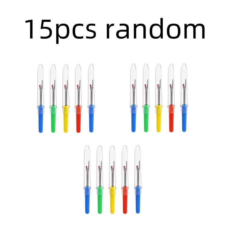 1/10pcs Sewing Thread Remover Seam Ripper Stitch Unpicker Sewing Tools Thread Cutter Plastic Handle Craft Tool Sewing Accessory