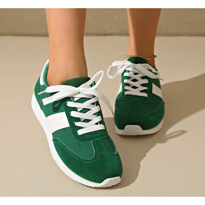 

Модный бренд женской обуви на шнуровке спереди Женские вулканизированные туфли Модная цветовая гамма Высокое качество Большой размер Женская повседневная обувь 43 красный