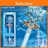 Girls Light Up Fairy Wand With Sound Effects And Spray For Kids Magical Play Gift
