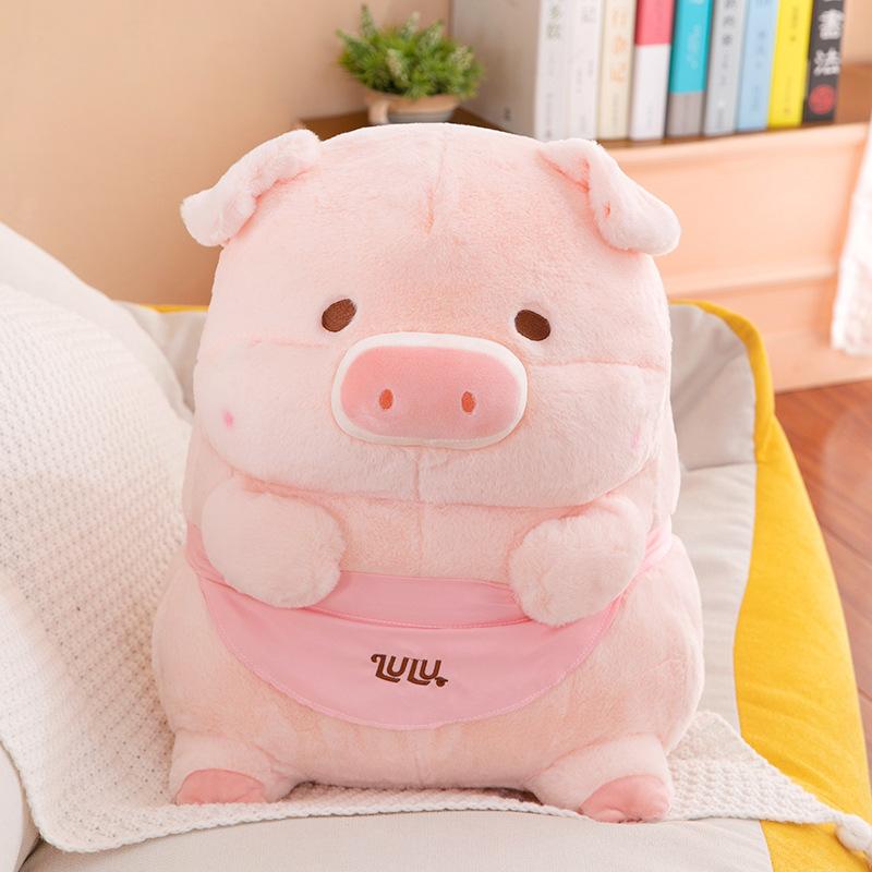 

Lulu Pig Doll Dessert Pig Plush Toy Sleeping Pillow Birthday Gift Doll Toast Bread Pig Doll 30 cm 0.45kg