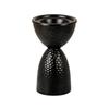 Iron Metalwork Fragrances Vessel with Raised Display Bowl for Living Room, Bedroom, Study and Tea Room Placement Indoors