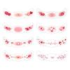 8pcs Waterproof Freckles Blush Stickers Facial Art Long Lasting Face Temporary Tattoos Disposable Makeup Stickers