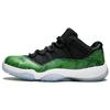 11 Retro Low Green Snakeskin 528895-033