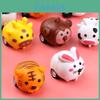 Kids Bunny Animal Pull Back Car Toy For Toddlers And Preschoolers Engages Motor Skills Development