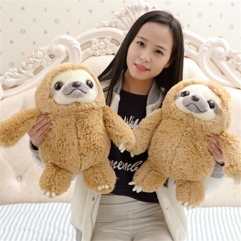 Direct Creative Cute Sloth Doll Children Plush Toy Women Throw Pillow Birthday Gift