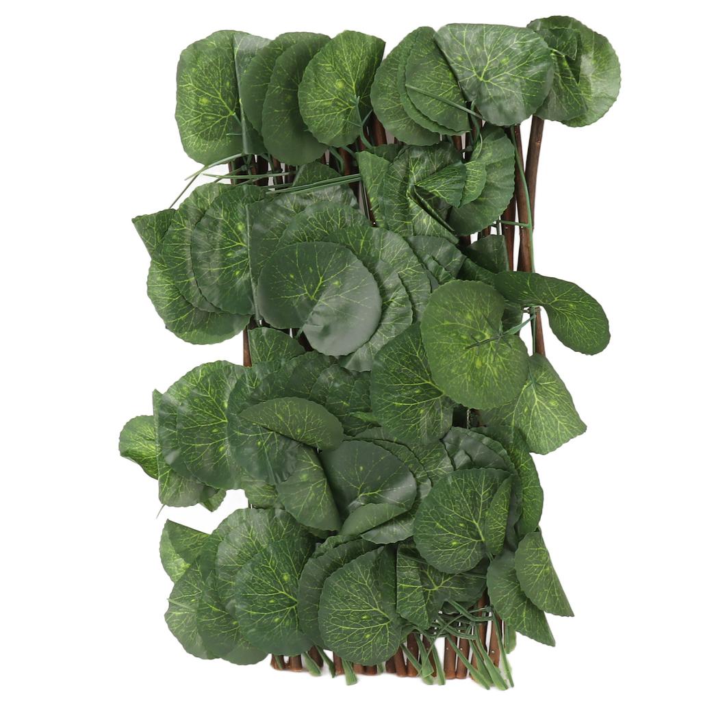 Artificial Hedges Fence Simulation Expandable Sun Protection Waterproof Artificial Topiary Hedge Plant for Garden