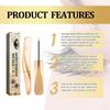 Brow Thickening Black Eyelash Curling Liquid Slim And Thick Mild Mascara Liquid Natural And Beautiful Moisturizing Curling Eye 3ml