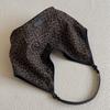 Niche Fashion Leopard Print Design Handbag Women'S Retro Versatile Shoulder Underarm Bag Large Capacity Tote Bag Tide