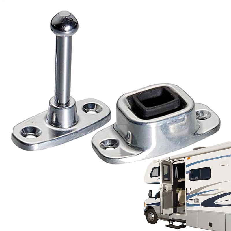 1 Set Caravan Door Plug Bracket Luggage Door Fixing Clip Caravan Interior Accessories for RV Baggage Door Trailer Door