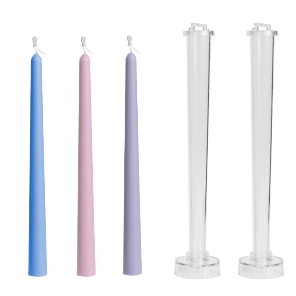 DIY Craft Long Pole Candle Mold Plastic Aromatherapy Candle Mold DIY Candle Mould  Wedding Decor