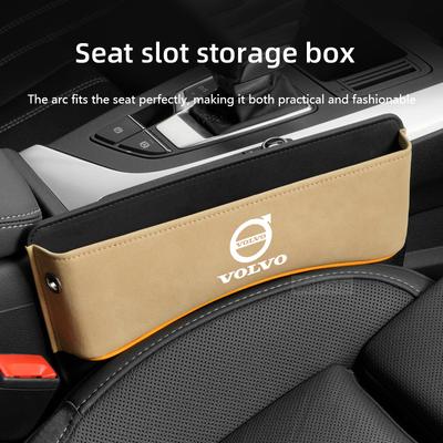 Pudełko do przechowywania w szczelinie fotelika samochodowego Slot Organizer do XC40 XC60 XC70 XC90 V40 V50 V60 V90 S40 S60 S80 S90 Akcesoria samochodowe
