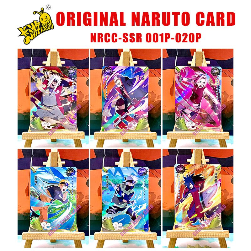 KAYOU Genuine Naruto MR UR SP SSR SR R PTR Cards Ninja Age N Edition Anime Itachi Sasuke Kakashi Complete Set Collection Card