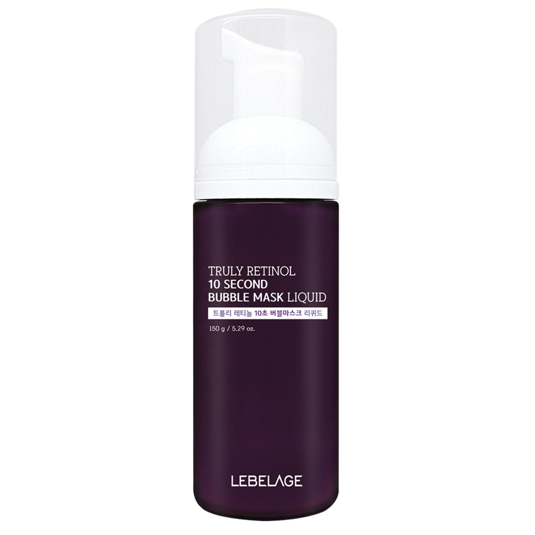 LEBELAGE Truly Retinol 10-Second Bubble Mask Liquid Youthful Radiance Smooth Skin 150g