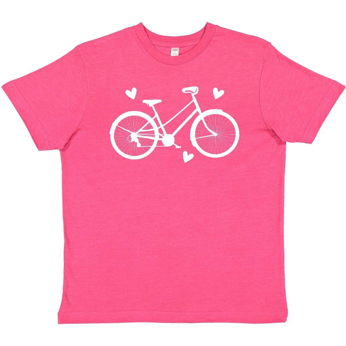 Inktastic Bicycle Cycling Bike Lover Youth T-Shirt Rider Exercise Retro Fitness 130
