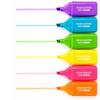 Super Cute Mini Cartoon Fluorescent Pen for Doodling and Notes