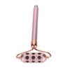 Face Beauty Massage Roller Aluminium Alloy Promote Absorption Germanium Manual Roller Pink