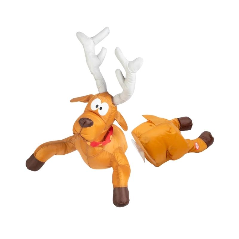  Santa Sectionss and reindeer Demolishings windowss