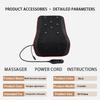 Portable Neck Waist Massager Electric Muscle Heating Relaxation Massager Whole Body Massage To Relieve Muscle Soreness Vehicular