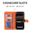 Samsung S26 Ultra Crossbody Zipper Bag & Card Slot Leather Phone Case